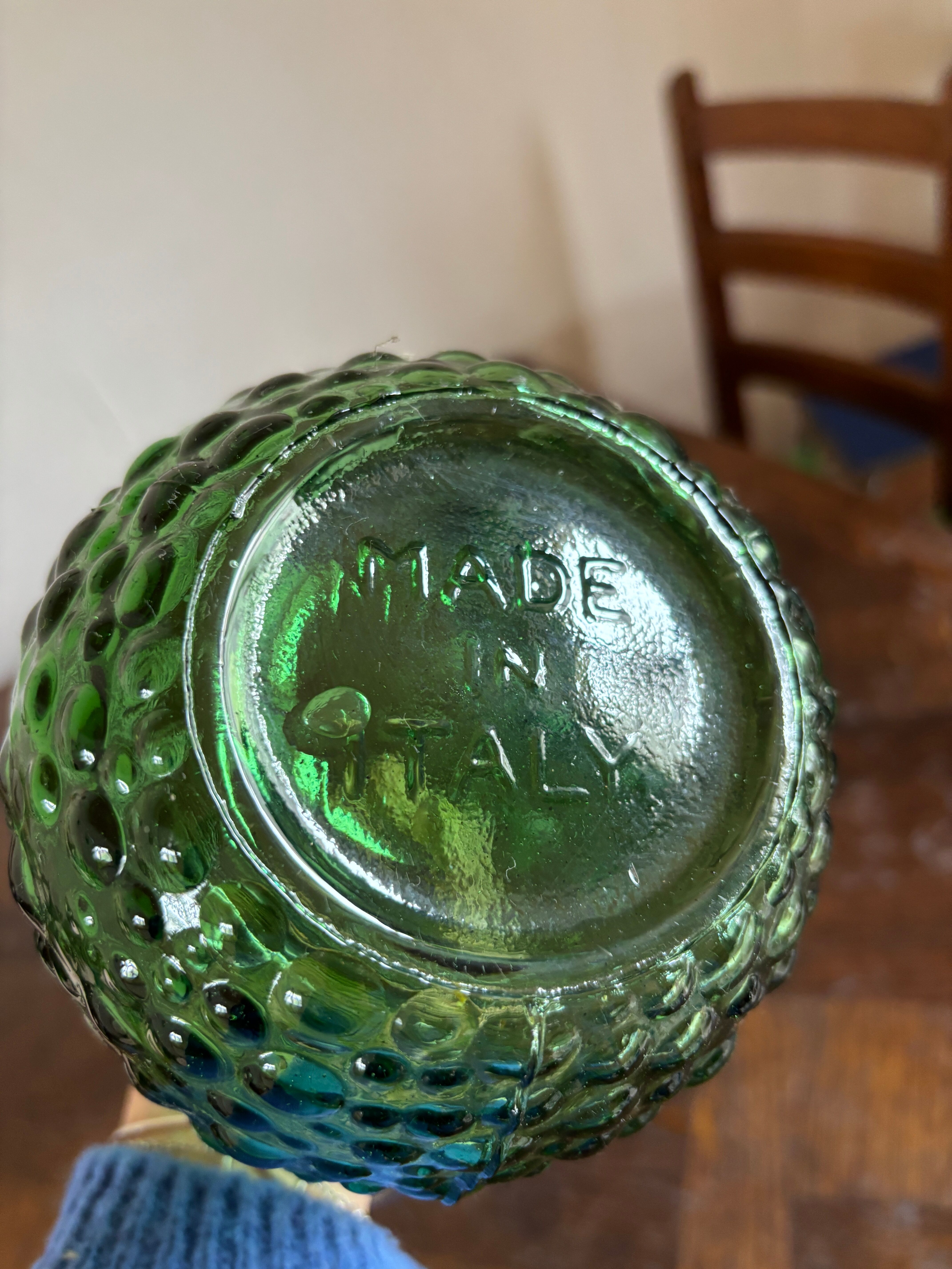 Empoli glass carafe
