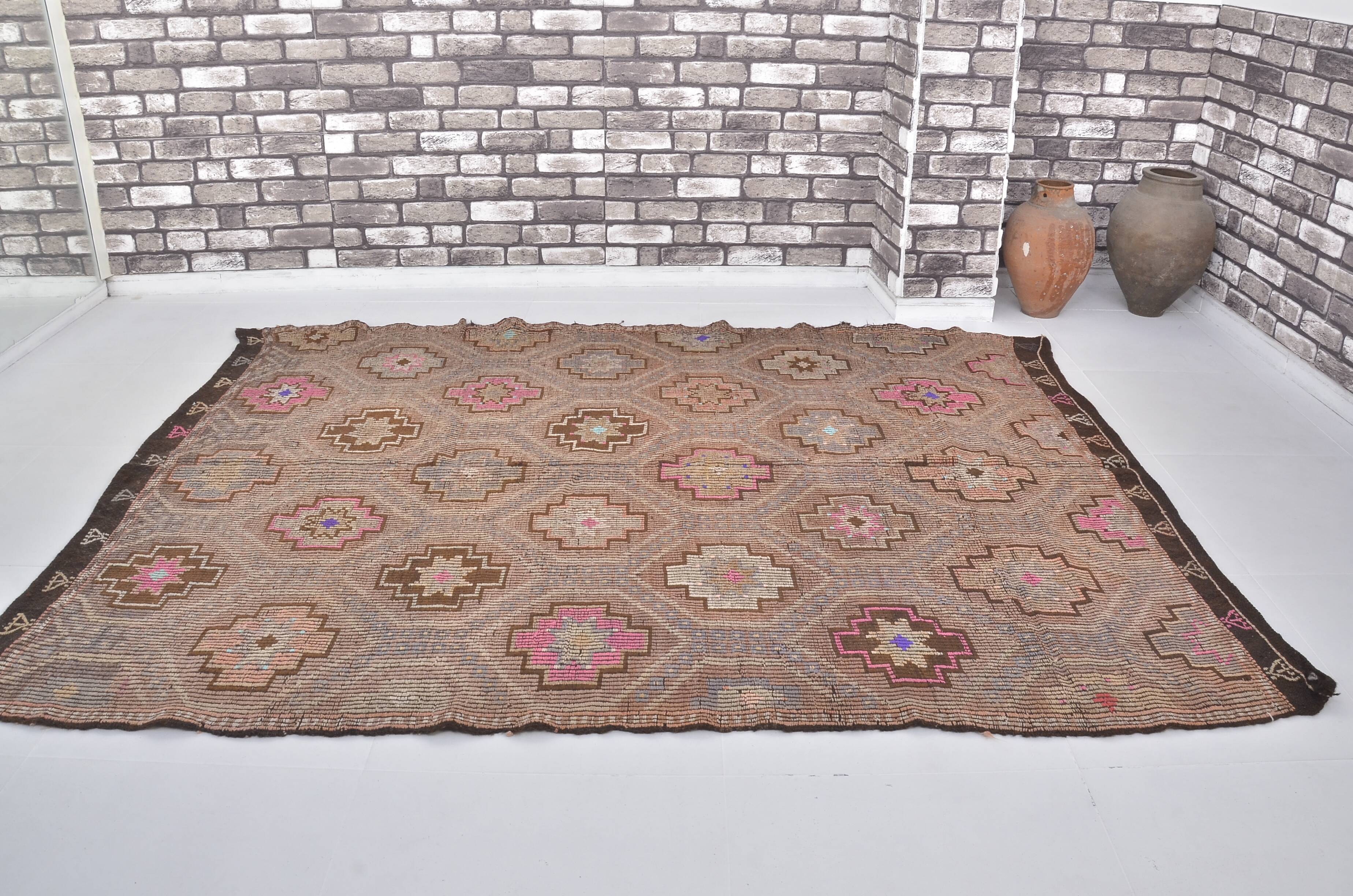 Vintage Handwoven Kilim Rug sku c22