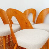 A set of four chairs, proj. A. Suman, Tatr Nabytok, Czechoslovakia, 1960s