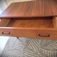 Low Scandinavian enfilade in teak, late 1960s.