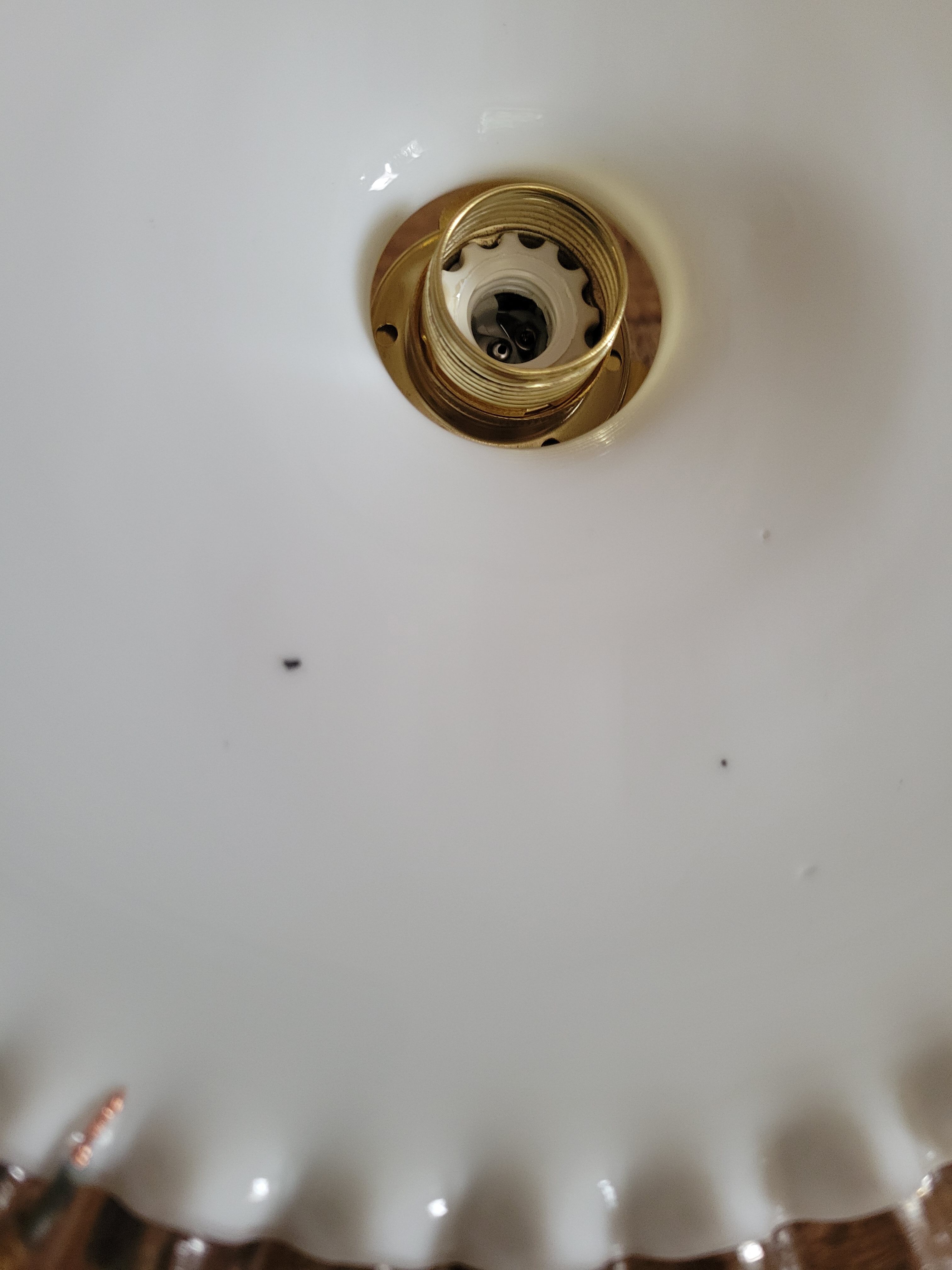 Serrated opaline suspension