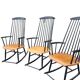 3 vintage rocking chairs from the 70s