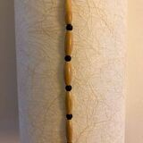 Long Japanese paper applique and pearl cord