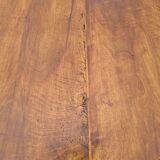 oval walnut table