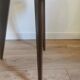 Table tripode vintage en bois des années 60