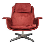Midcentury Lounge Chair / Armchair Rondo, Olli Borg, Asko, Finland, 1960s