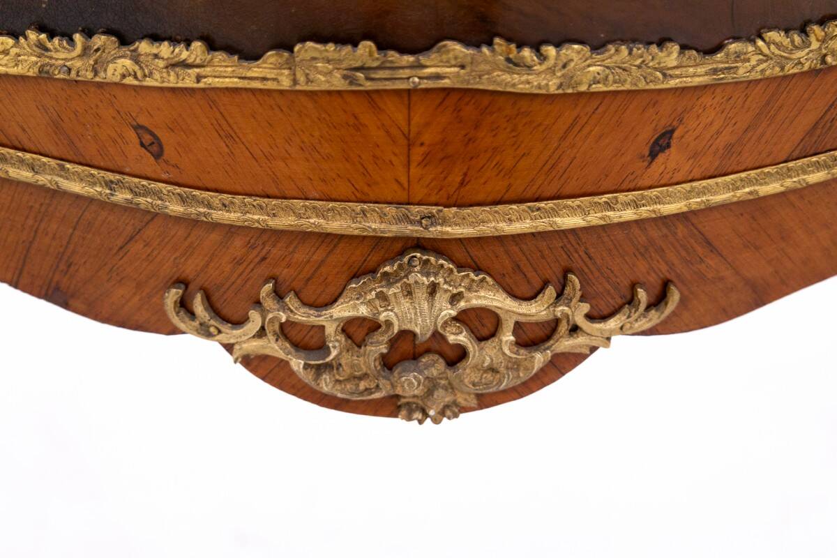 An unusual display cabinet in the Louis XV style, France, circa 1870.