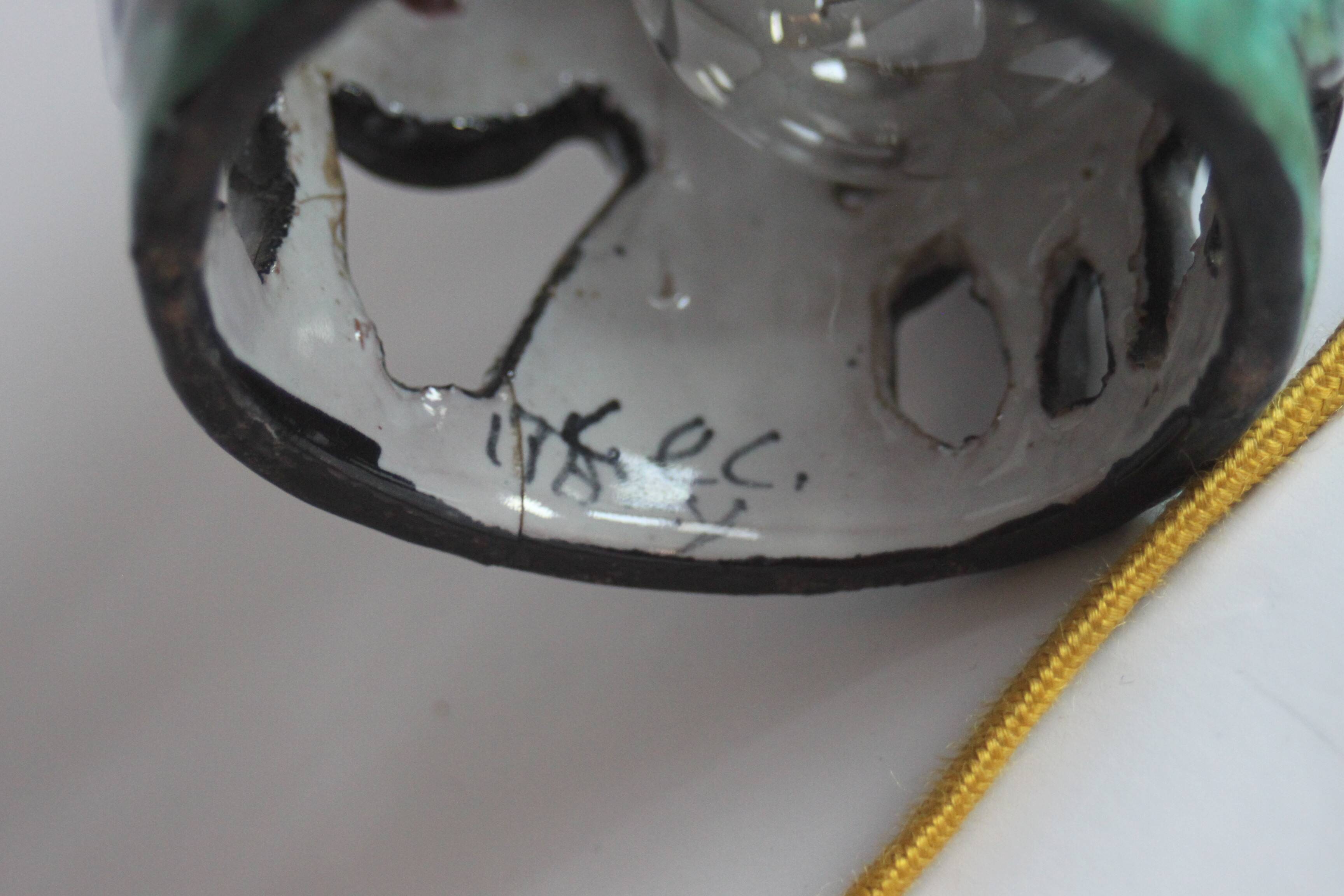 Ceramic Seahorse Lantern from Vietri Sul Mare, Italy 1960S.