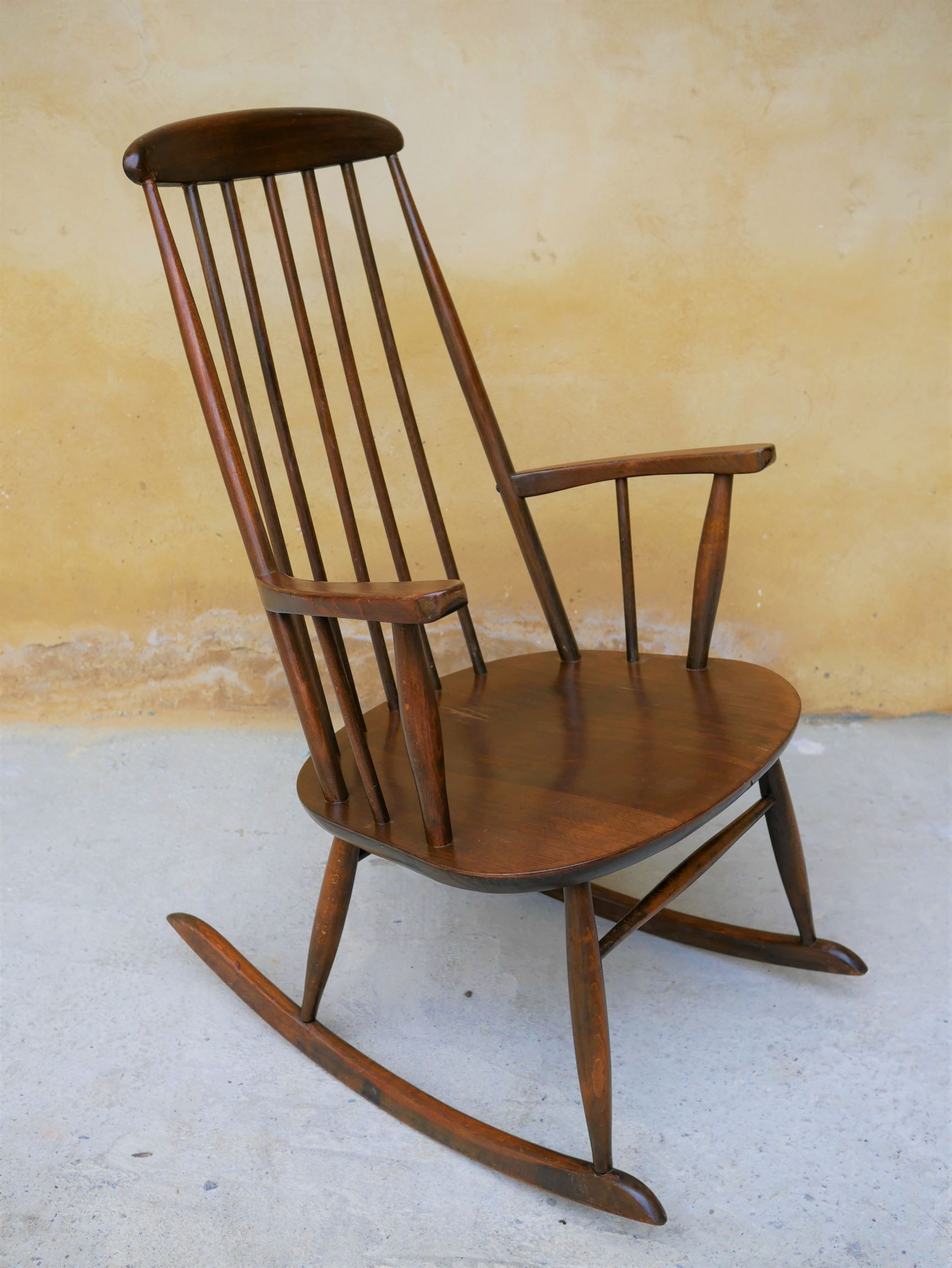 Rocking chair vintage par Stol Kamnik