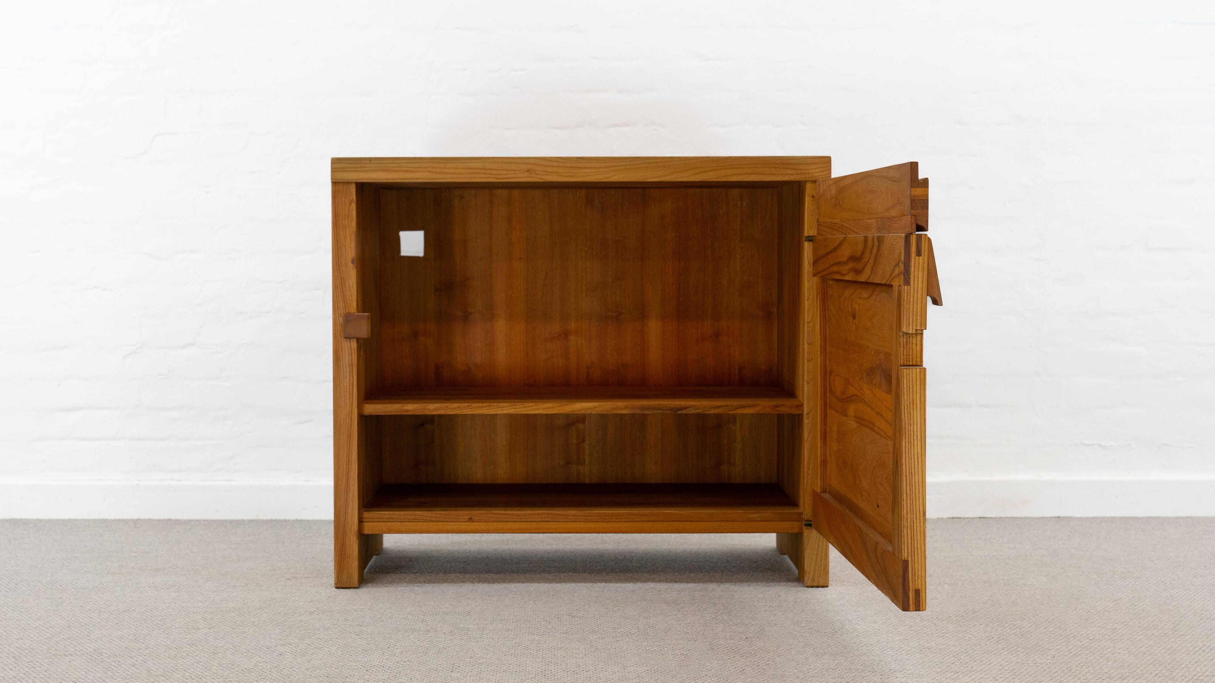 Sideboard Model R09 by Pierre Chapo in solid elm