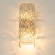 Pairs of Kalmar glass wall lights, Austria, 1960s.