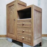 Asymmetrical art deco cabinet