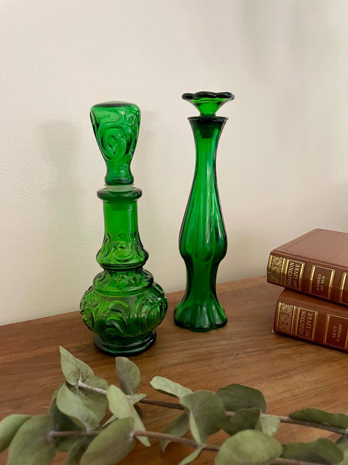 Duo of vintage perfume bottles