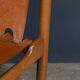 A SUPERB 20thC SET OF EIGHT ILMARI TAPIOVAARA LEATHER DINING CHAIRS c.1950