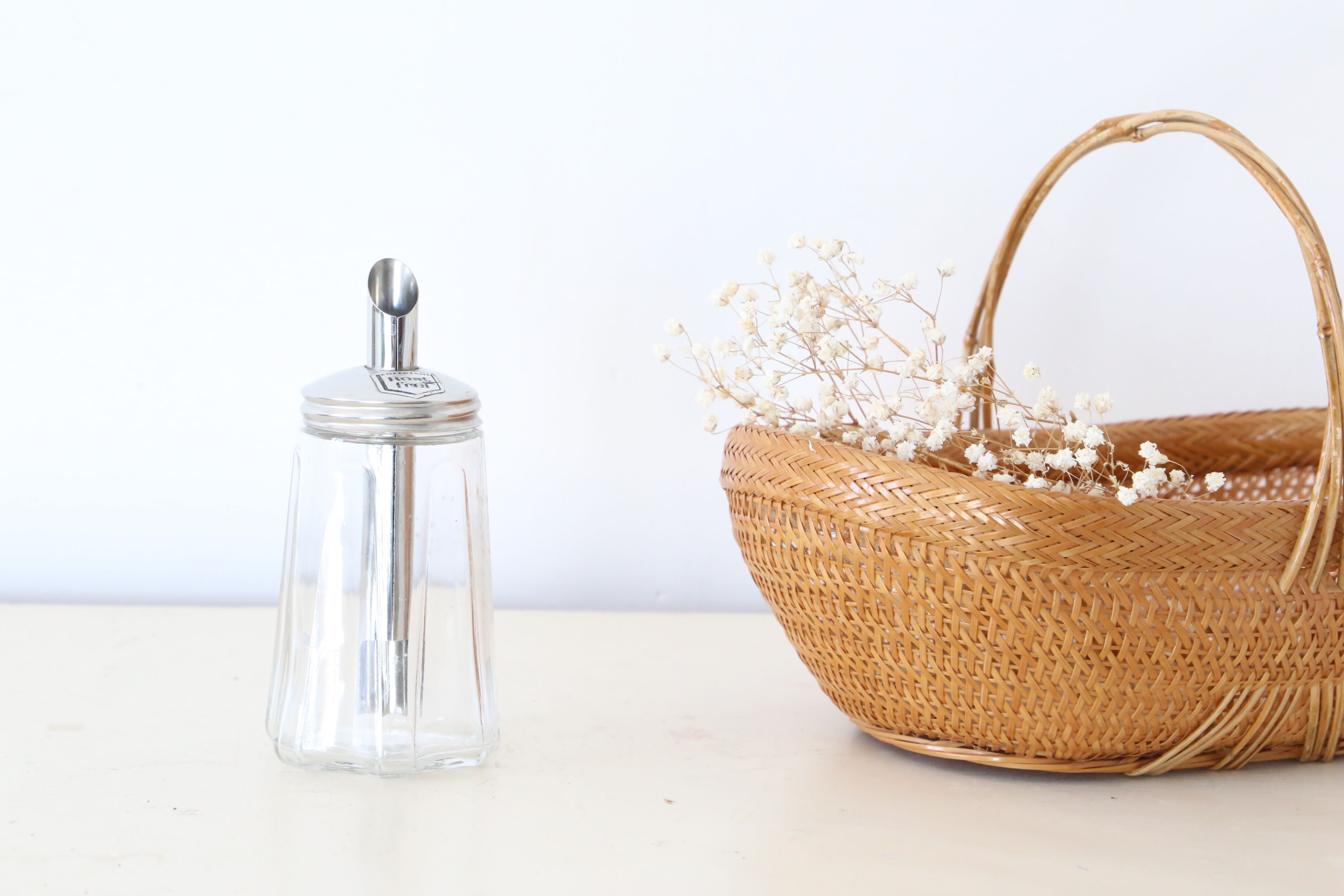 Sugar sprinkler, sugar bowl, Stoha Sostfrei brand, vintage