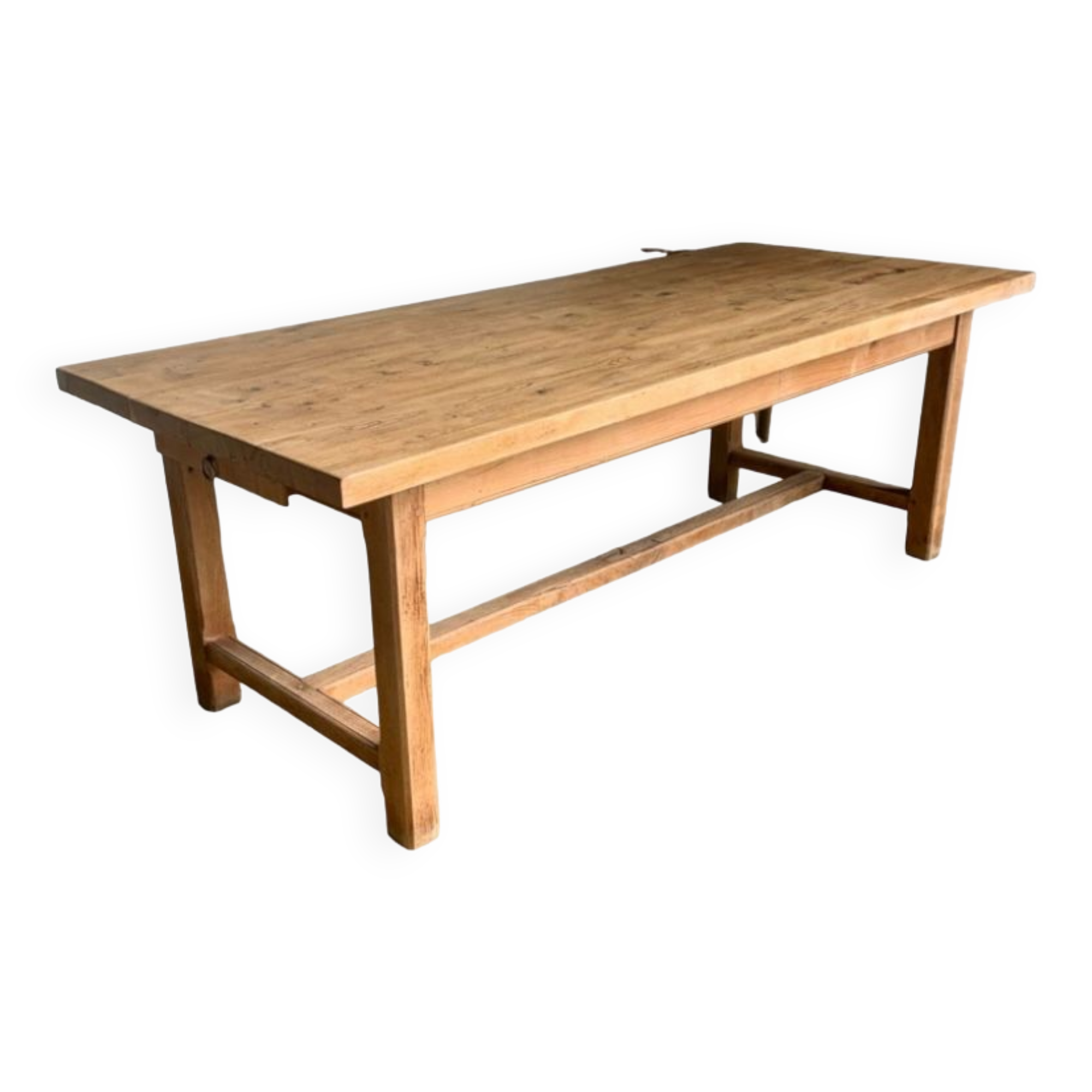 Table de ferme bois brut