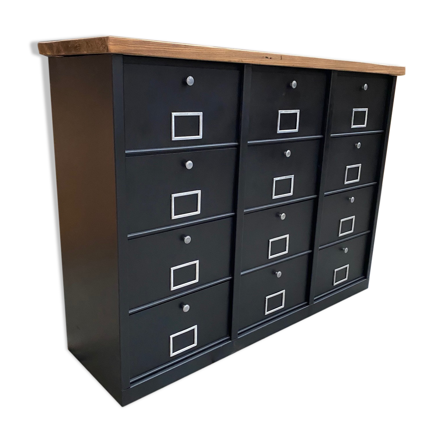 Old metal valve cabinet