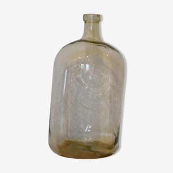 Grande bonbonne 28 L. verre ancien