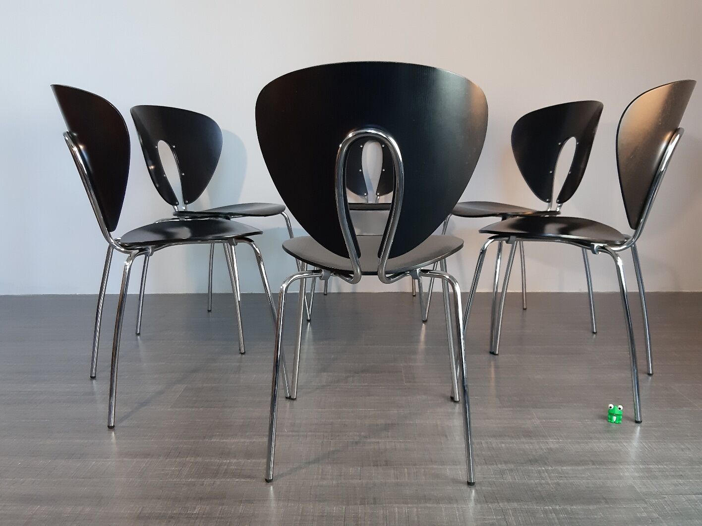 Set 6 chairs Stua by Jesus Gasca, modernism Spanish 2000s