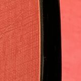 4 red Formica chairs with Eiffel legs 1950