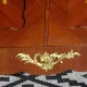 Louis XV library in rosewood marquetry