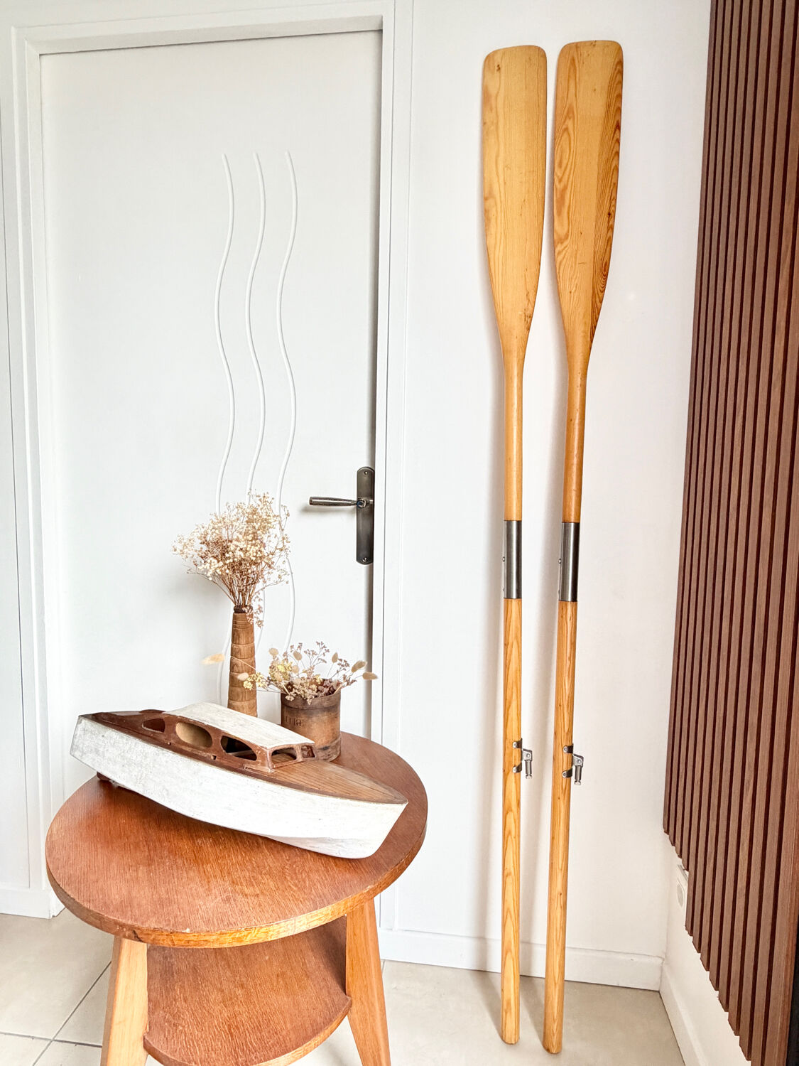 Wooden paddle pairs - Marine Decor / Seaside