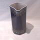 Old Cobalt Blue Earthenware Jug with Enamel Decoration