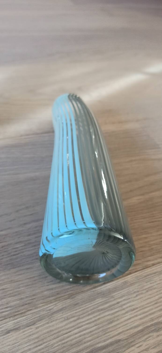 Pair of Murano glass vases, 50s
