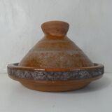 Old glazed terracotta tagine