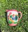 French earthenware rooster slip carafe / pitcher