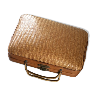 Vintage wicker case