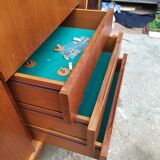 Scandinavian wardrobe teak