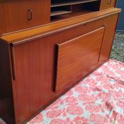 MEUBLIT vintage bed and desk furniture from the 50s and 60s, teak
