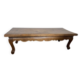 Beautiful teak coffee table with lion's paw legs
