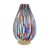Vase Murano imperio rossi multicolore