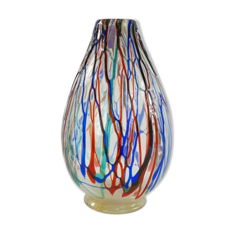 Murano  vase, multicolor Imperio Rossi