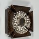 1960s/70s Ceramic Wall Lamp, Mid-Century Wall Sconce, Space Age Design