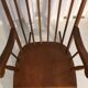 Rocking chair in blond wood