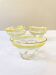 Ensemble de 5 coupes à dessert en verre