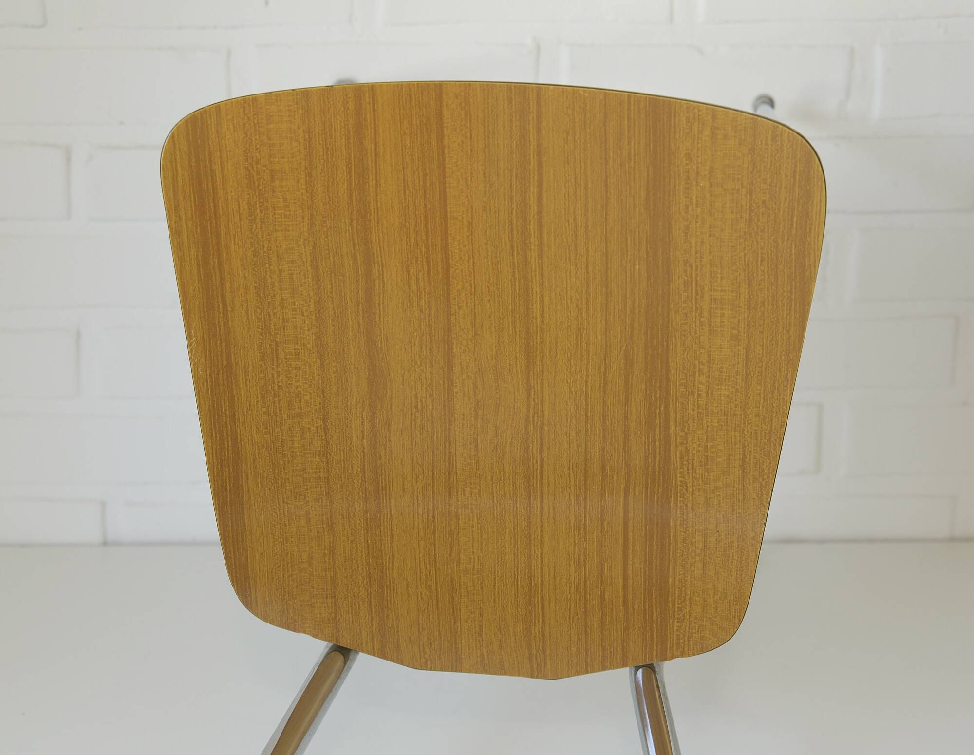 Set of 4 Vintage Dining Chairs Space Age Mid Century Modern Italy 1950's