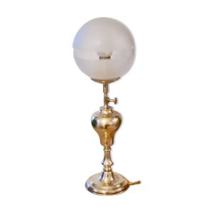 lampe à poser laiton