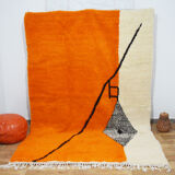 Handmade moroccan berber carpet 300 x 196 cm