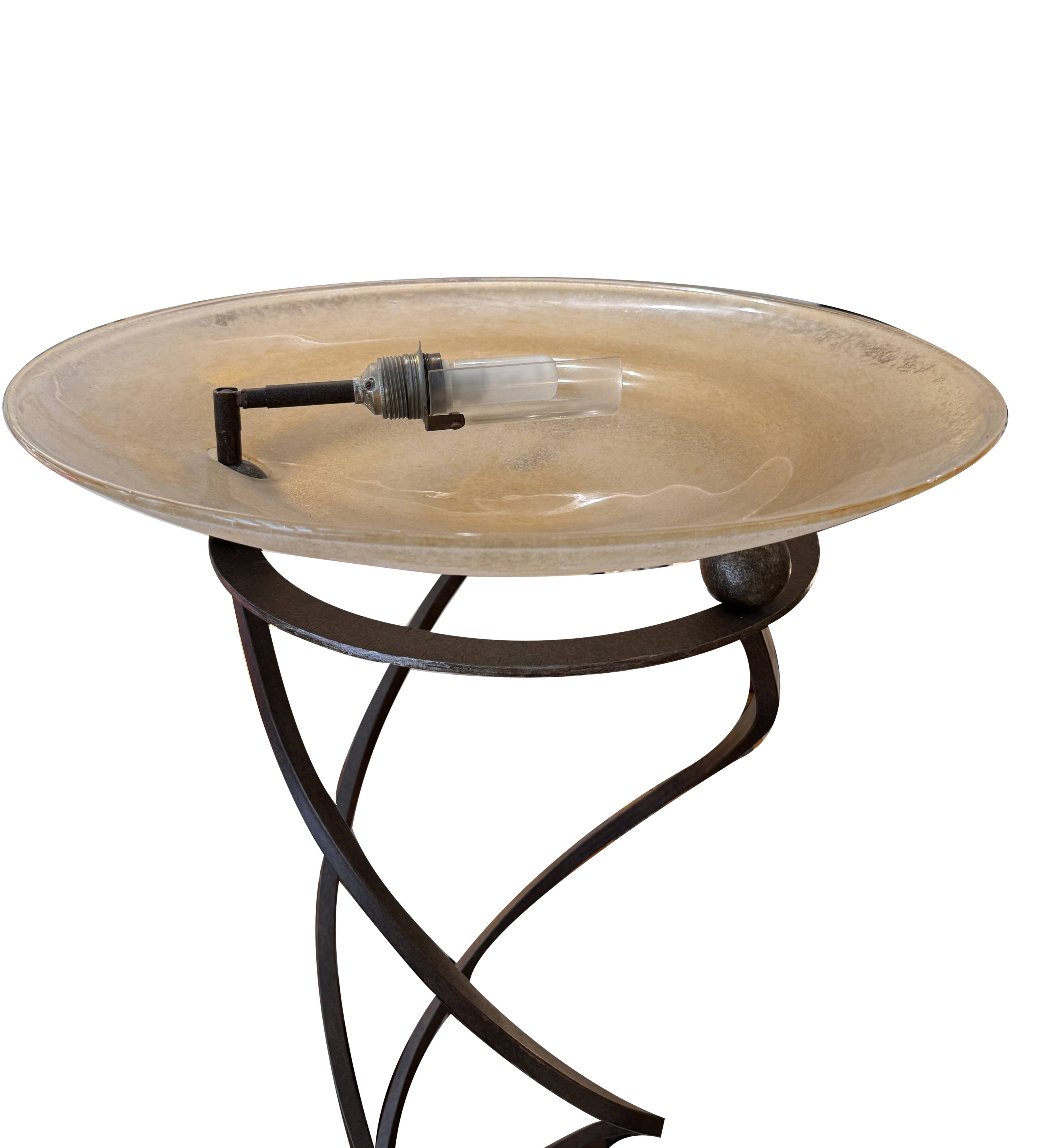 Antinea floor lamp by Jean-françois crochet, produced by Terzani