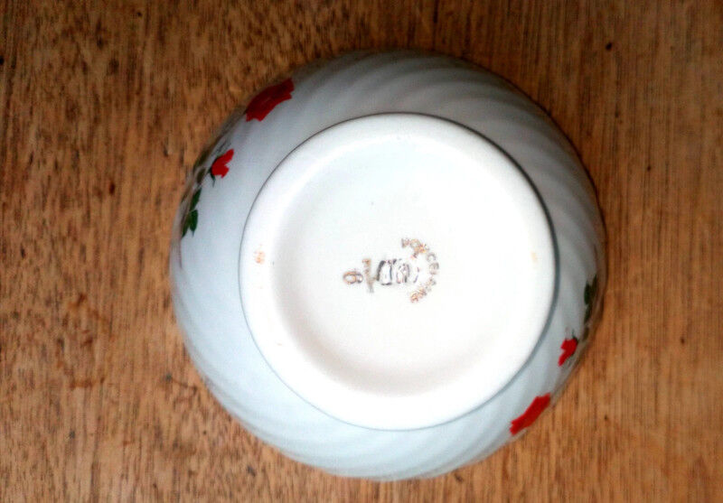 Vintage French porcelain bowl
