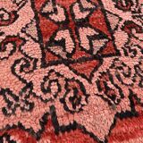 Moroccan carpet boujad red - 85 x 200 cm