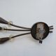 Pair of arum sconces edition Lunel Paris 50s
