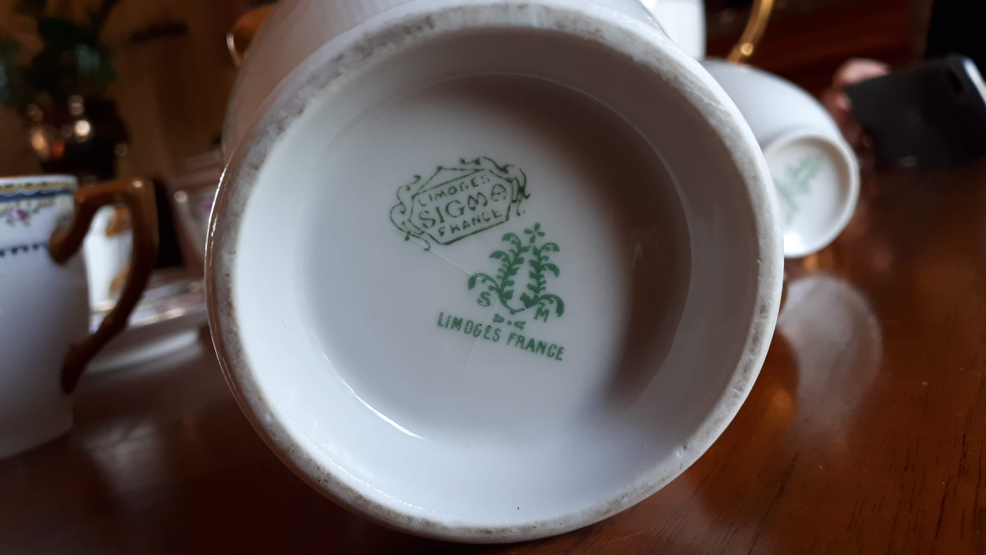 Old coffee service Porcelainr Limoges