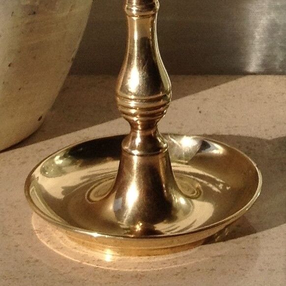 Brass candlestick