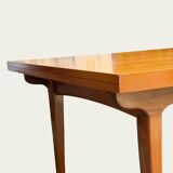 Scandinavian extendable dining table in Teak 1960