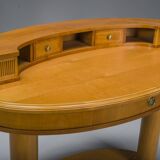 Table de toilette et fauteuil Biedermeier de Selva, Italie, ensemble de 2